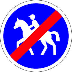 code de la route cavalier