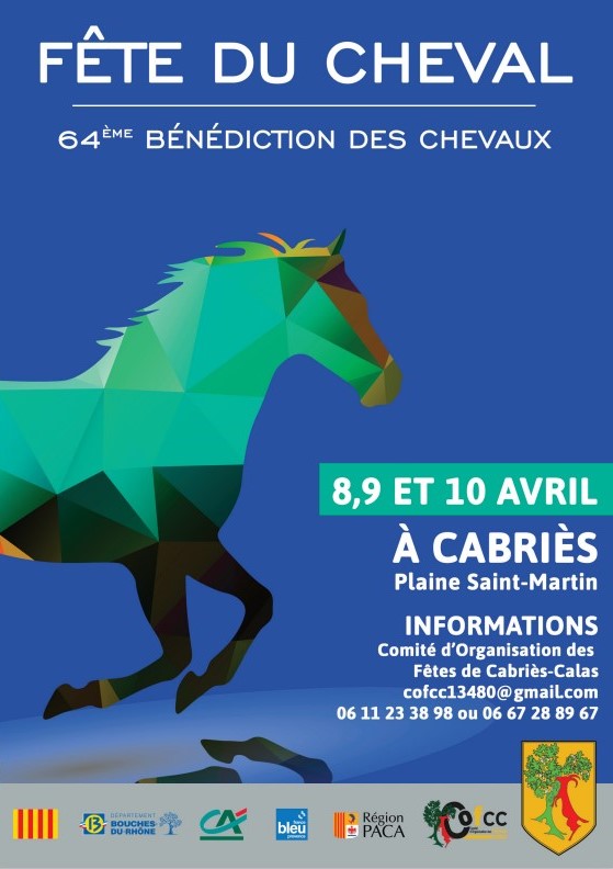 poster fete du cheval calas cabries