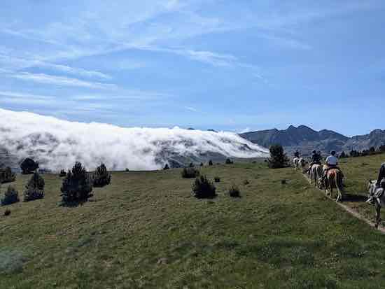rando cheval pyrénées orientales