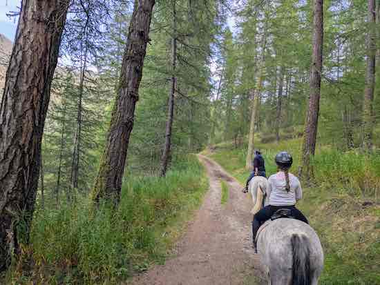 Queyras a cheval