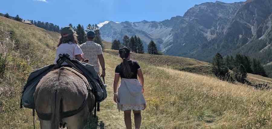 randonner avec ane